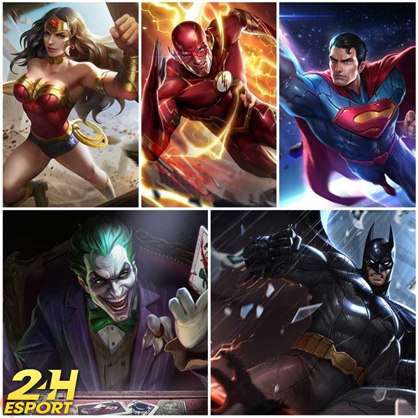 Các tướng siêu anh hùng từ 'vũ trụ DC' sẽ được Liên Quân Mobile 'thay máu'  hoàn toàn trong thời gian tới